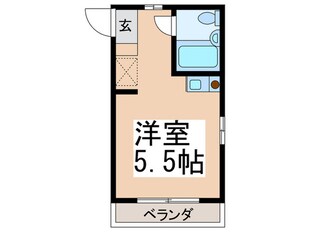 三新ビルの物件間取画像